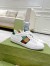 Gucci Women's Ace White Sneakers with Pineapple Embroidered 