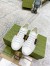Gucci Women's Ace White Sneakers with Pineapple Embroidered 