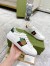 Gucci Women's Ace White Sneakers with Pineapple Embroidered 