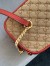 Gucci GG Marmont Small Camera Bag in Canvas with Red Trim