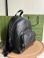 Gucci Small Backpack in Black Signature Leather 