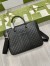 Gucci Large Briefcase in Black Signature Leather
