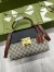 Gucci Padlock Small Top Handle Bag in GG Supreme Canvas