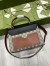 Gucci Padlock Small Top Handle Bag in GG Supreme Canvas