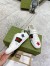 Gucci Women's Ace Sneakers in White Leather with Stars