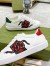 Gucci Men's Ace Sneakers with Embroidered Kingsnake