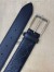 Gucci GG Embossed Leather 30MM Belt with Square Buckle