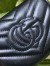 Gucci GG Marmont Trifold Wallet In Black Matelasse Leather