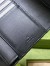 Gucci GG Marmont Trifold Wallet In Black Matelasse Leather
