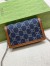 Gucci Dionysus Super Mini Bag in GG Washed Denim