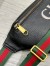 Gucci Belt Bag in Black Print Leather