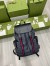 Gucci Backpack in Black GG Supreme Canvas