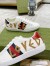 Gucci Men's Ace Sneakers with Embroidered Loved 