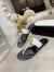 Gucci Thong Sandals in White Leather with Double G