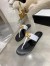 Gucci Thong Sandals in White Leather with Double G
