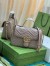 Gucci GG Marmont Small Top Handle Bag in Nude Chevron Calfskin