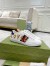 Gucci Women's Ace White Sneakers with Loved Embroidered