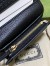 Gucci Ophidia Card Case Wallet in Black Leather