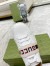Gucci Men's Elastic Stripe Sneakers in White Leather