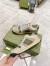 Gucci Men's Screener Sneakers with Green Details