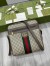 Gucci Ophidia Medium Messenger Bag in Beige GG Supreme Canvas