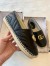 Gucci Espadrilles in Black Matelasse Leather with Double G
