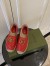 Gucci Espadrilles in Red Matelasse Leather with Double G