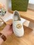 Gucci Espadrilles in White Matelasse Leather with Double G