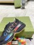 Gucci Women's Rhyton Sneakers with Iridescent Gucci Logo