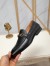 Gucci Men's Horsebit Slip-on Loafer in Black Leather with Web