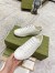 Gucci Women's Ace Sneakers in White Leather with Interlocking G