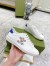 Gucci Women's Ace Sneakers in White Leather with Gucci Tennis