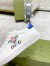 Gucci Men's Ace Sneakers in White Leather with Tennis Print