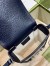 Gucci Horsebit 1955 Mini Bag in Blue GG Supreme Canvas
