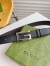 Gucci Reversible Belt 35MM in Black/Brown Leather with Square G buckle