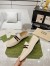 Gucci Women's Foldable Slim Horsebit Loafers in White Leather with Web