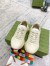 Gucci Men's Doraemon x Gucci Rhyton Sneakers in White Leather