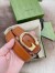 Gucci G Buckle Belt 30MM in Brown Leather 