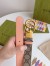 Gucci GG Marmont Reversible Belt 38MM in GG Supreme with Pink Leather