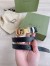 Gucci GG Marmont Reversible Belt 20MM in Black/White Leather