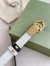 Gucci GG Marmont Reversible Belt 20MM in Black/White Leather