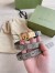 Gucci GG Marmont Reversible Belt 20MM in GG Canvas and Brown Leather