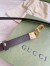 Gucci GG Marmont Reversible Belt 20MM in GG Canvas and Brown Leather