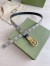 Gucci GG Marmont Reversible Belt 20MM in GG Canvas and Black Leather