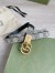 Gucci GG Marmont Reversible Belt 20MM in GG Canvas and Black Leather