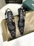 Gucci Slingback Pumps 35MM In Black Mesh with GG Crystals