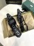 Gucci Slingback Pumps 35MM In Black Mesh with GG Crystals
