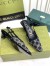 Gucci Slingback Pumps 35MM In Black Mesh with GG Crystals