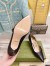 Gucci Pumps in Black Leather with GUCCI Metal