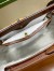 Gucci Bamboo 1947 Small Top Handle Bag in Brown Leather